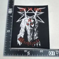 新品Give 'Em Hell Witchfylde パッチ　メタリカHR/HM