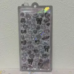 【正規品・汚れあり】ボンボンドロップシール オリジナル しろくろボンボン