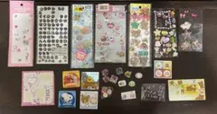 キャラクターシールセット かわいいデザイン