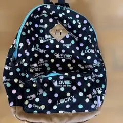 ポップドット柄リュック