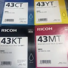 純正 リコー 43シリーズ トナーカートリッジ 4色セット - メルカリ