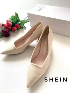 【試着のみ】【超美品】【オケージョンにも】SHEIN シーイン パンプス