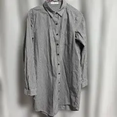 ローリーズファーム ストライプ柄 長袖シャツ L