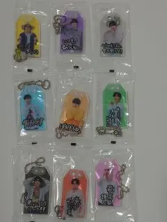 ※追加有り【9個セット】SnowManアクリルお守りキーホルダー、その他セット