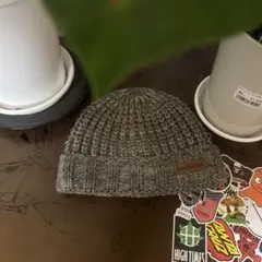 mont-bell ニット帽 ビーニー グレーのサムネイル