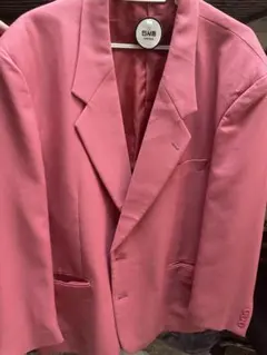 ピンク テーラードジャケット　モード　y2k