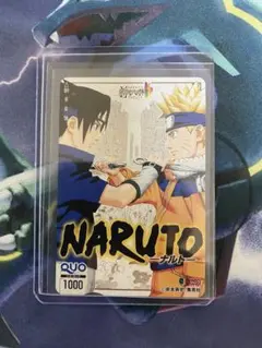 ナルト　岸本 斉史箔押しサイン入り　ジャンプ50周年記念アニバーサリーカード ナルト 岸本 斉史箔押しサイン入り ジャンプ50周年記念アニバーサリー