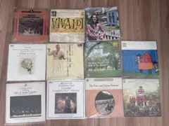 送料込 レコード LP まとめ売り 11枚 洋楽 邦楽 クラシック等