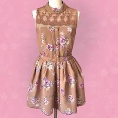 平成　LIZLISA 森ガールワンピース　F