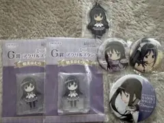 ぼ*ん様 まど⭐︎マギ 暁美ほむら アクリルスタンド＆缶バッジセット