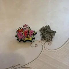 エルモ モッピー ティンカーベル ディズニー ピンバッジ セットのサムネイル