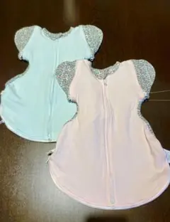 【2枚セット】neclumi（ねくるみ）花柄