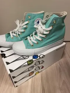 CONVERSE ALL STAR HEIGHT-UP ミントグリーン