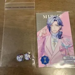 にじさんじ　ミラン　アクリルパーツ　メタルカード