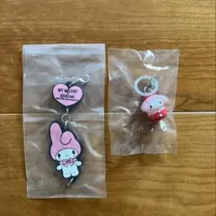 【1/24までお値下げ中】サンリオ いちごめじるしアクセサリー マイメロセット