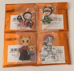 鬼滅の刃無限列車みにきゃらランダムアクリルチャーム煉獄兄弟猗窩座禰豆子炭治郎