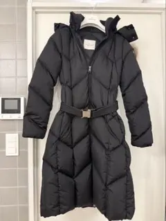 MONCLER DUBERAN ダウンコート ブラック ベルト付き 美品 正規品