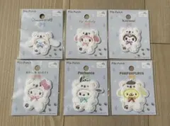 ワッペン サンリオ セリア 6種類♡コンプ