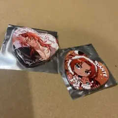 最安値 NUカーニバル エンテン fanfancy ハート缶バッジ 特典 セット