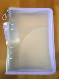 6リングファイル パープル 紫 ダイソー