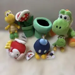スーパーマリオ　ぬいぐるみ　まとめ売り　三英　USJのサムネイル