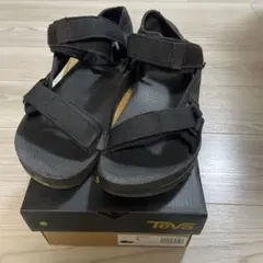 Teva ブラック サンダル 26㎝