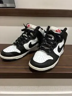 NIKE Dunk High Black White 23センチのサムネイル