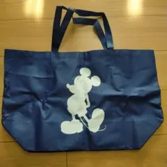 ディズニーストア　ミッキーマウス　ショッピングバッグ　ネイビー