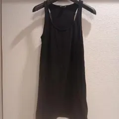 H&M BASIC タンクトップ ブラック Mサイズロングのサムネイル