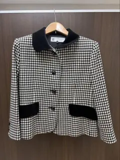GIVENCHY GLAMOUR チェック柄ジャケット 13号　XLのサムネイル