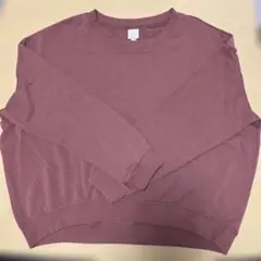H&M トレーナー サイズLブラウンレディース