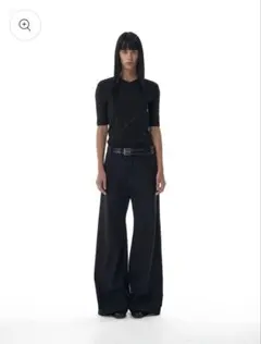 Pocket-cut bootcut trousers Sサイズ