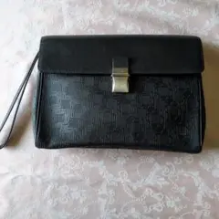 dunhill セカンドバッグ クラッチバッグ ブラックのサムネイル