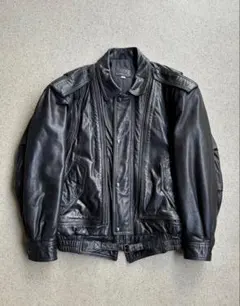 Pierre Balmain レザージャケット ラムレザー ブラック/AZ32 - メルカリ