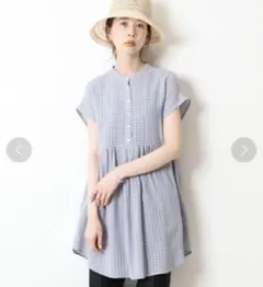 SLOBE IENA スローブイエナ　ノースリーブチュニックブラウス