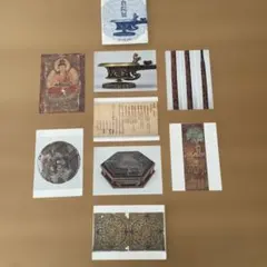 「正倉院展」ポストカード・絵葉書8枚セット