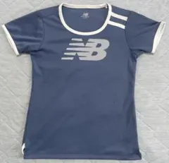 【中古人気　New Balance NB DRY Tシャツ ブルー　S】のサムネイル