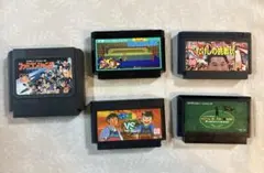 【動作確認済み】ファミコンカセット　まとめ売り　5本セット