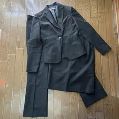 スーツ　レディーススーツ　ストライプ　3点セット　9AR