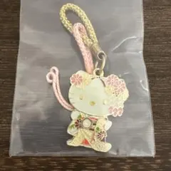 ハローキティ 京都限定舞妓さんバージョン　ストラップ