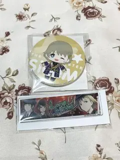 卯月巻緒　SideM　くじ　アクリルバッジ　缶バッジ