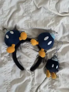 ユニバ ボム兵 カチューシャ キーホルダー スーパーマリオ