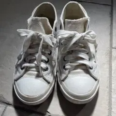 ディーゼル　スニーカー　ホワイト　白　革