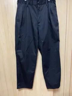 GU キャロットチノ 丈長め Lサイズ　ブラック