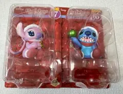 【美品】【箱付き】Happyくじ ディズニーオーナメント スティッチ エンジェル