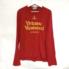 ヴィヴィアンウエストウッドマン ロング Tシャツ 50 レッド 中古のサムネイル