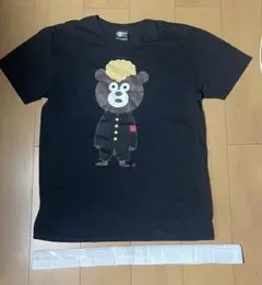 美品BEAMS T クマキャラクター ブラックTシャツ　氣志團のサムネイル