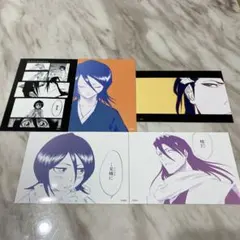 BLEACH ブロマイド　5枚セット　朽木ルキア　朽木白哉