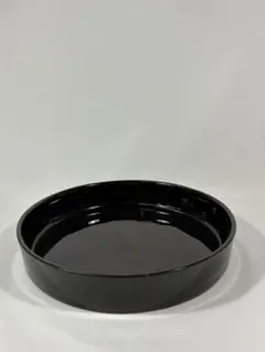 いけばな花器　１１号丸水盤黒艶-17 訳あり商品　未使用品　小原流のサムネイル