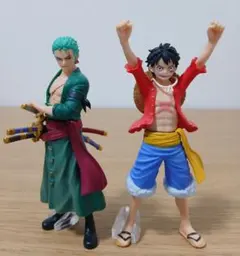 HGワンピース 01 ルフィ ゾロ 2体セット ONE PIECE